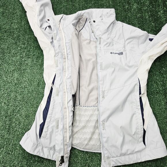 Columbia Jacket Womens L Omni Tech Heavy Coat Lined Waterproof Interchange Adult - Picture 8 of 15